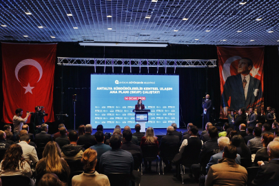 Antalya’da sürdürülebilir ulaşım çalıştayı düzenlendi