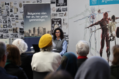 Bursa Nilüfer'de osteoporoz ve beslenme söyleşisi