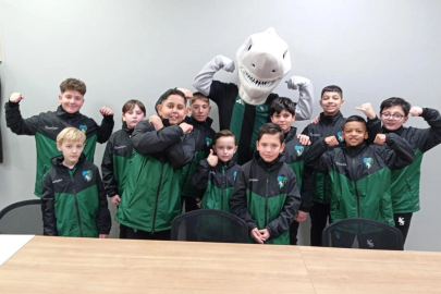 Kocaelili o çocuklar maçta yerlerini aldı