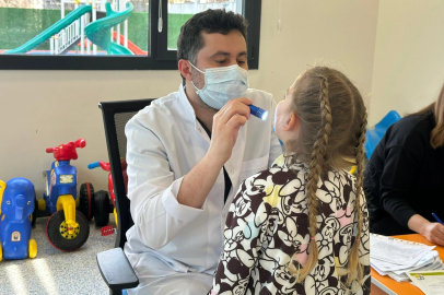 İstanbul'da 'Yuvamız Bakırköy'de miniklere sağlık taraması